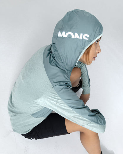 Diversion Merino Wind Jacket - Dew / Desert Sage - Misc image 4