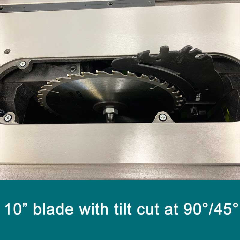 2.4HP 10" Table Saw with Laser, FORESTWEST BM10215 - Kitchen & Dining image 5