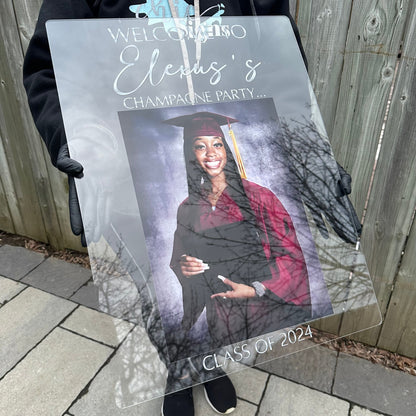 Photo Welcome Sign for Graduation - Bedding image 11