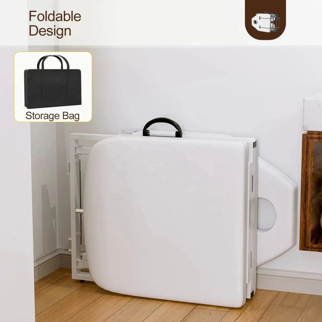 Portable Pedicure chair Facial bed or Tattoo Chair with Storage Bag - Furniture image 5