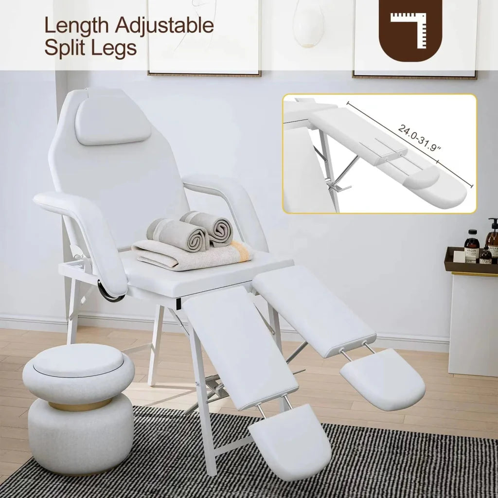 Portable Pedicure chair Facial bed or Tattoo Chair with Storage Bag - Furniture image 4