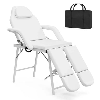 Portable Pedicure chair Facial bed or Tattoo Chair with Storage Bag - Furniture image 1