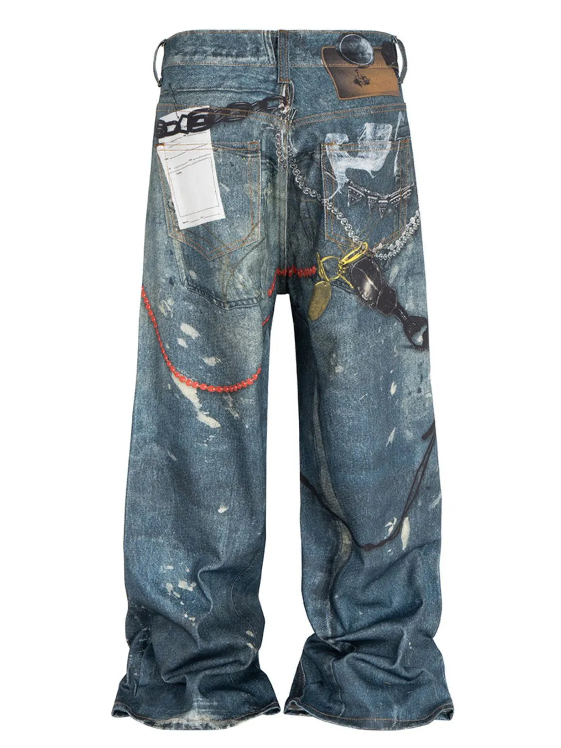 Men's Wide Leg Jeans - Misc image 2