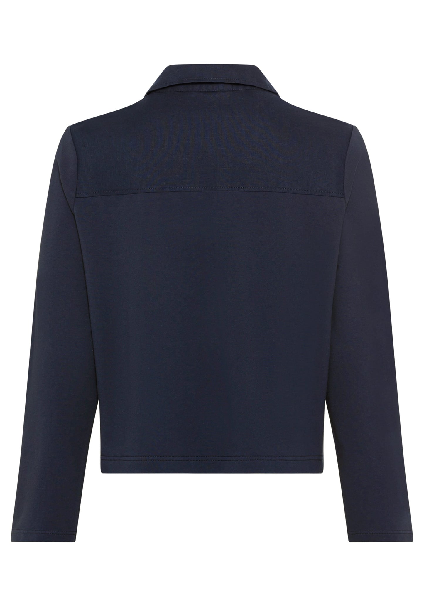 Mixed Media Cropped Jacket - Apparel image 10