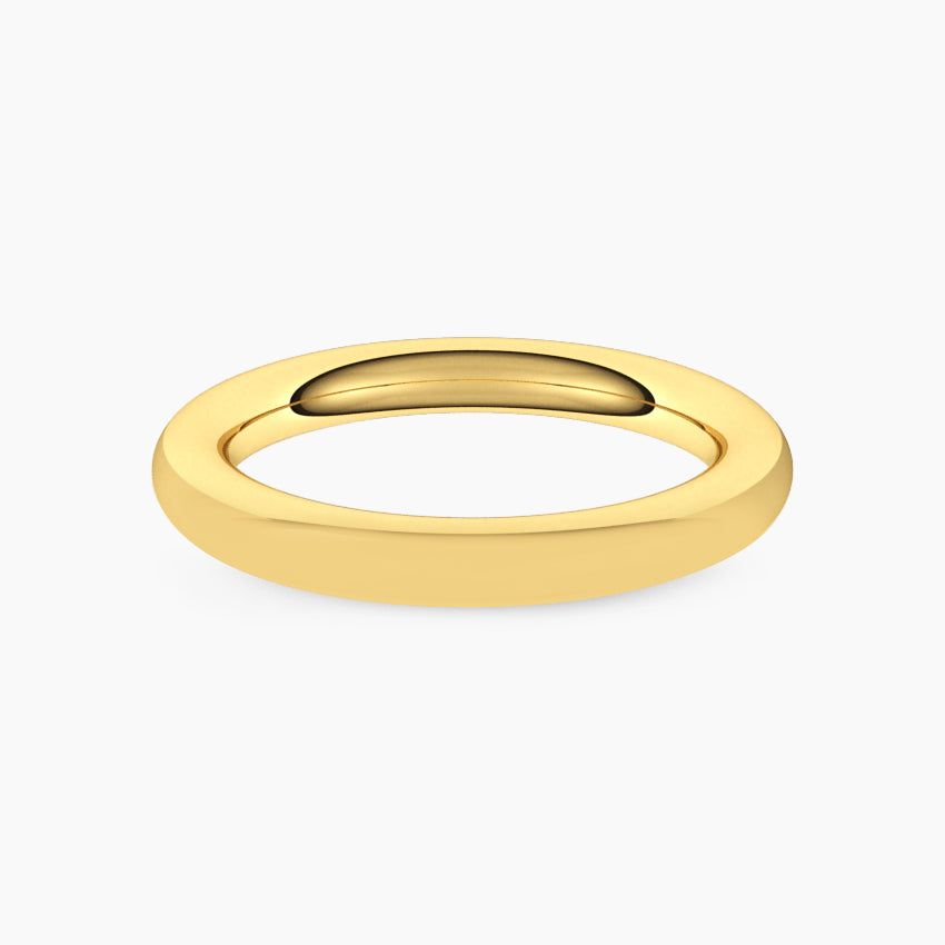 Classic Full Round Band | Yellow Gold - Jewelry image 1