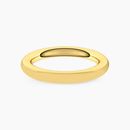 Classic Full Round Band | Yellow Gold - Jewelry image 1