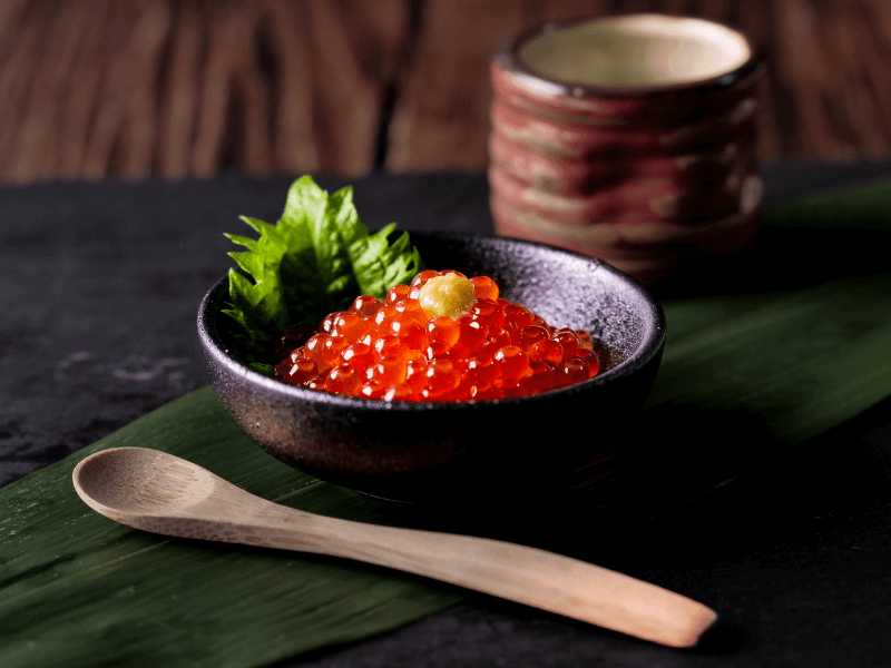 Premium Ikura (Pink salmon roe) - Jewelry image 4