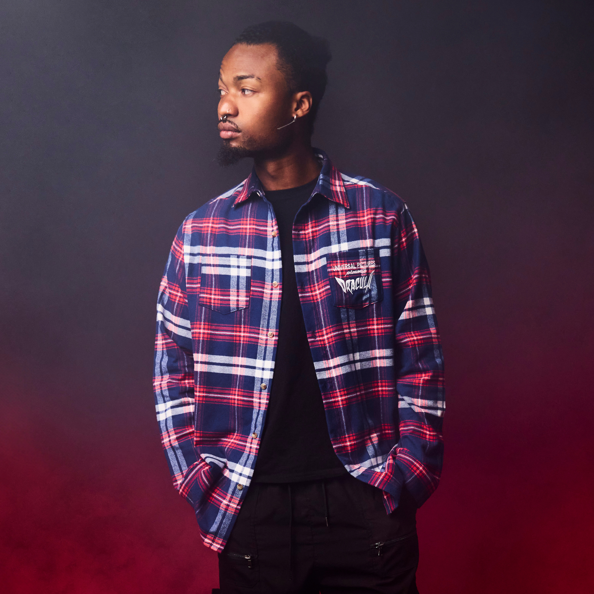 Universal Monsters Dracula Flannel - Misc image 3