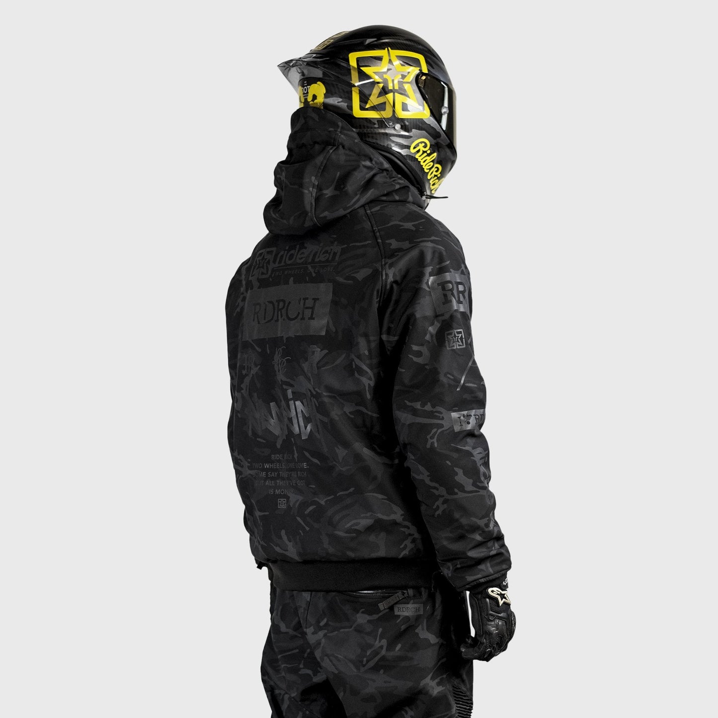 [Pre-Sale // Backorder] Regency™ Armoured Softshell Hooded Jacket {RR GP/Black Camo} - Misc image 9