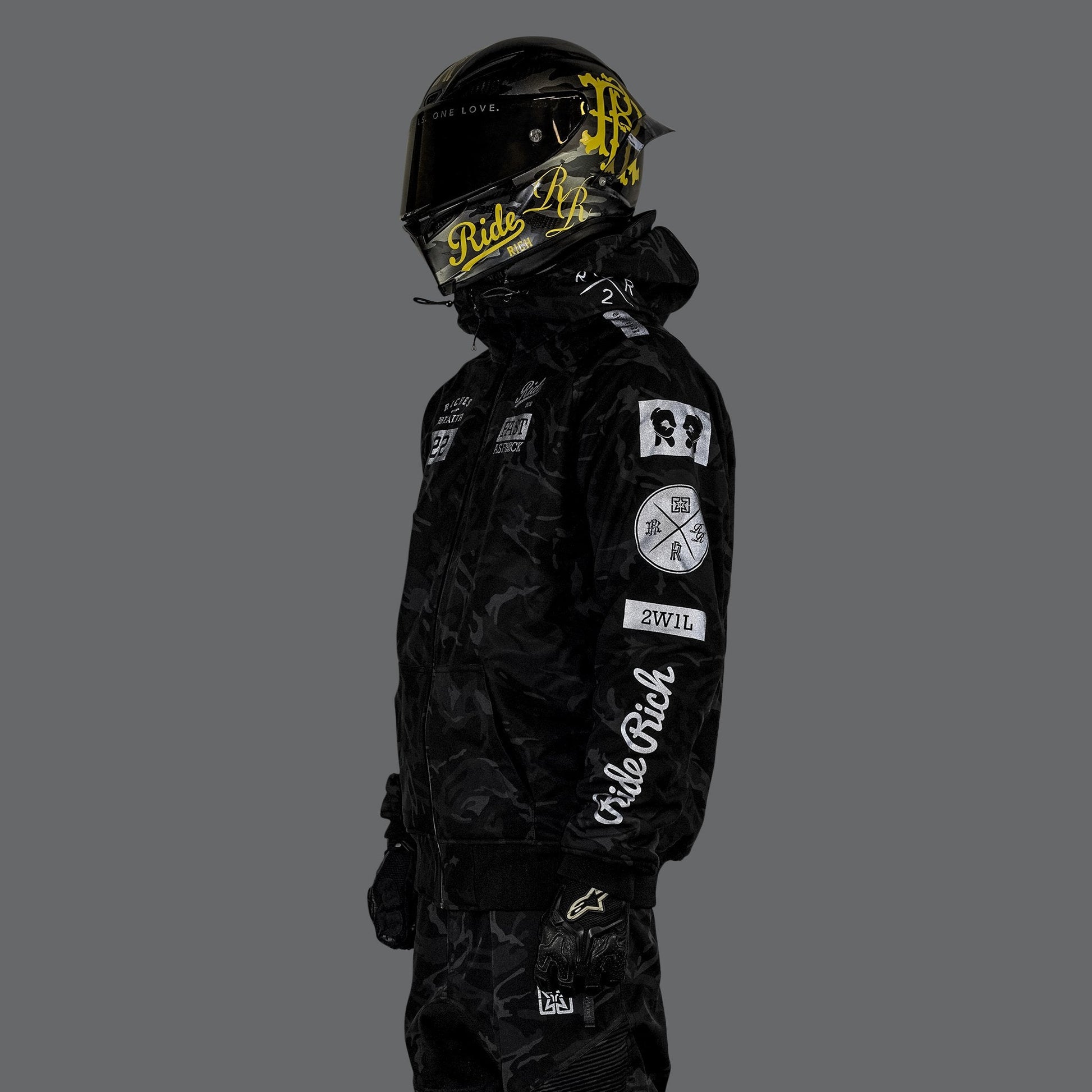 [Pre-Sale // Backorder] Regency™ Armoured Softshell Hooded Jacket {RR GP/Black Camo} - Misc image 5