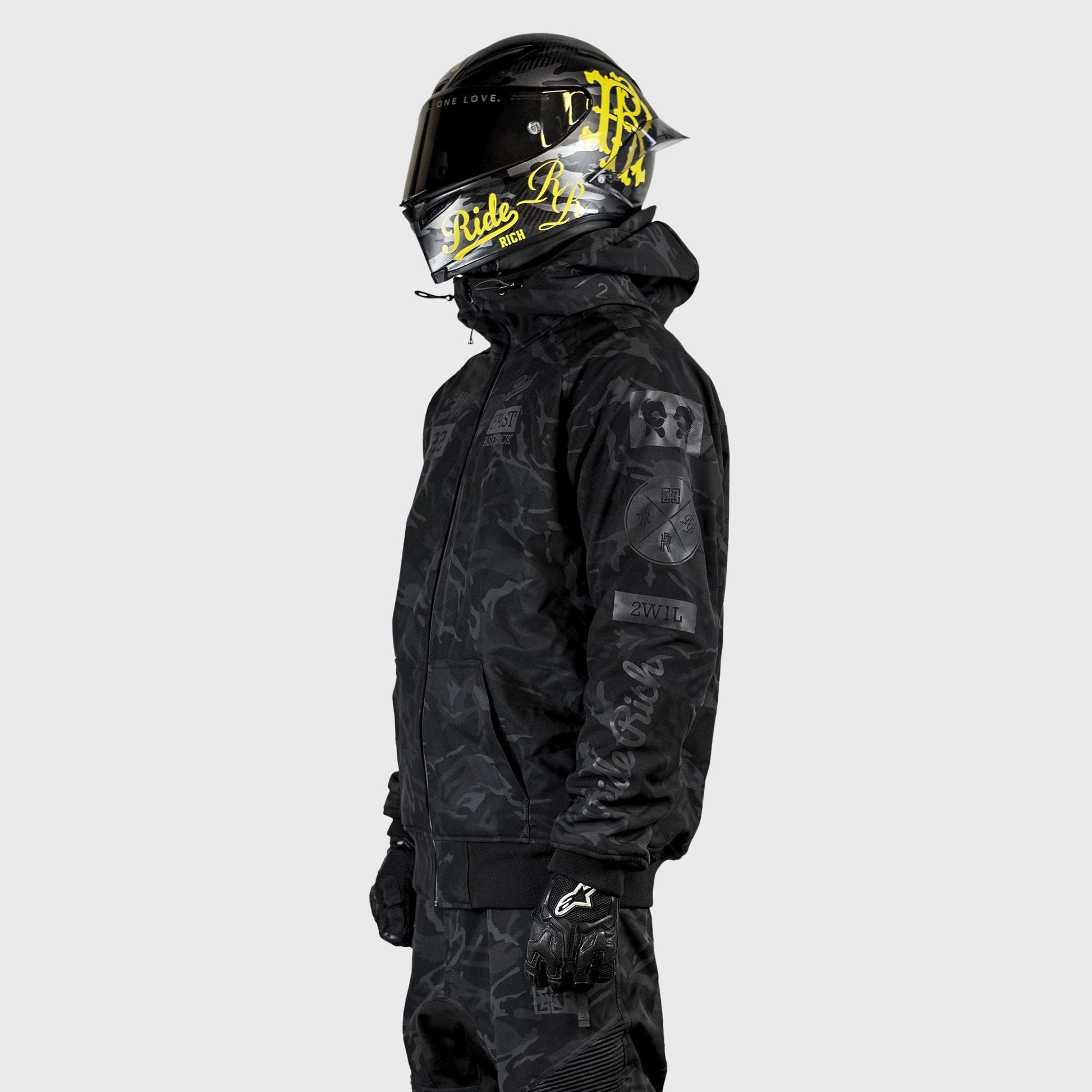 [Pre-Sale // Backorder] Regency™ Armoured Softshell Hooded Jacket {RR GP/Black Camo} - Misc image 4