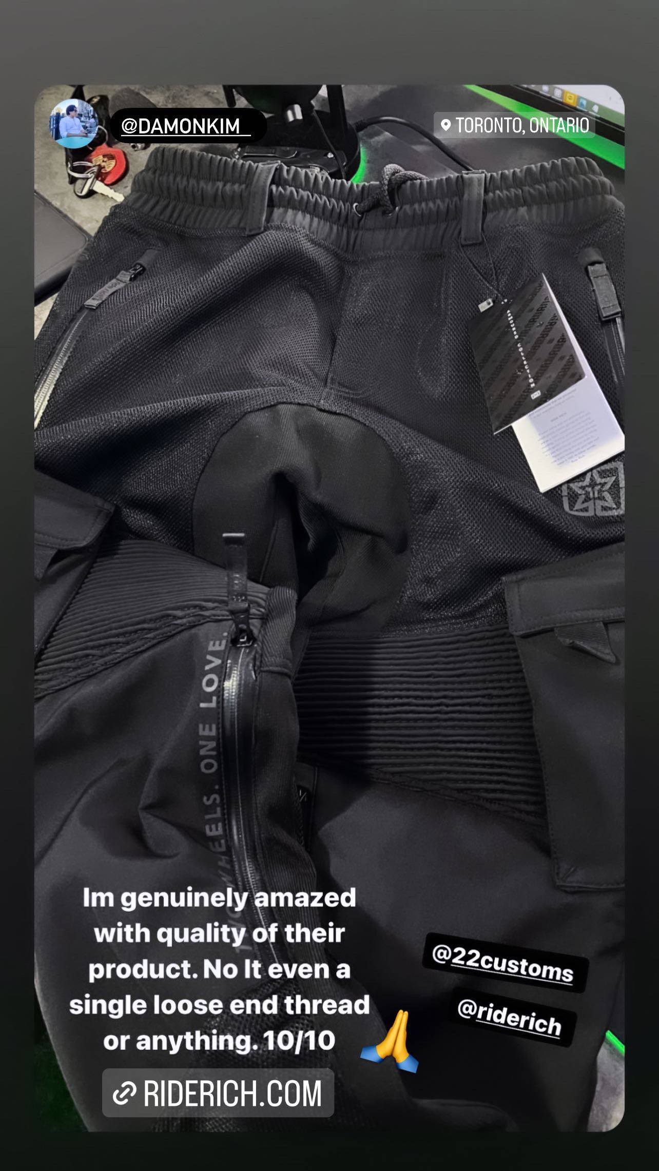 [Pre-Sale // Backorder] Unit 16™ Armoured Denim Cargo Joggers {Black} - Misc image 25