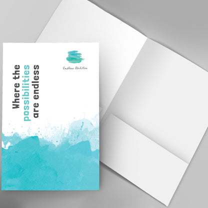 Blank Two Pocket Presentation Folders - Apparel image 2