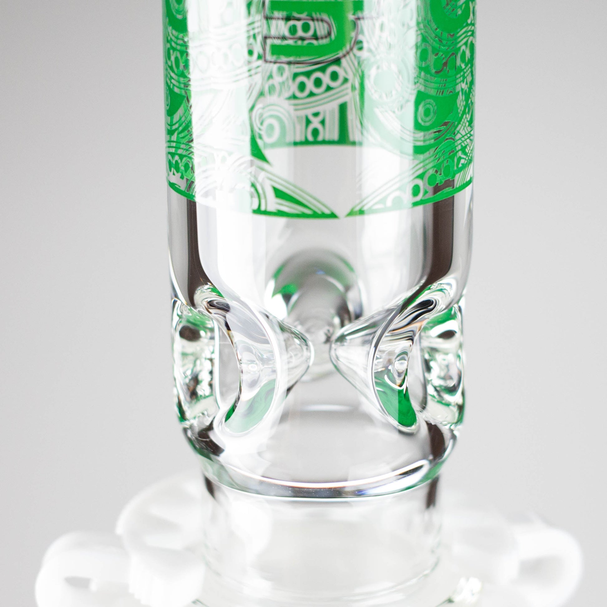 Cheech Glass | 23" Hive Pattern Beaker-in-Beaker Build-a-Bong – CHE-149 - Misc image 6