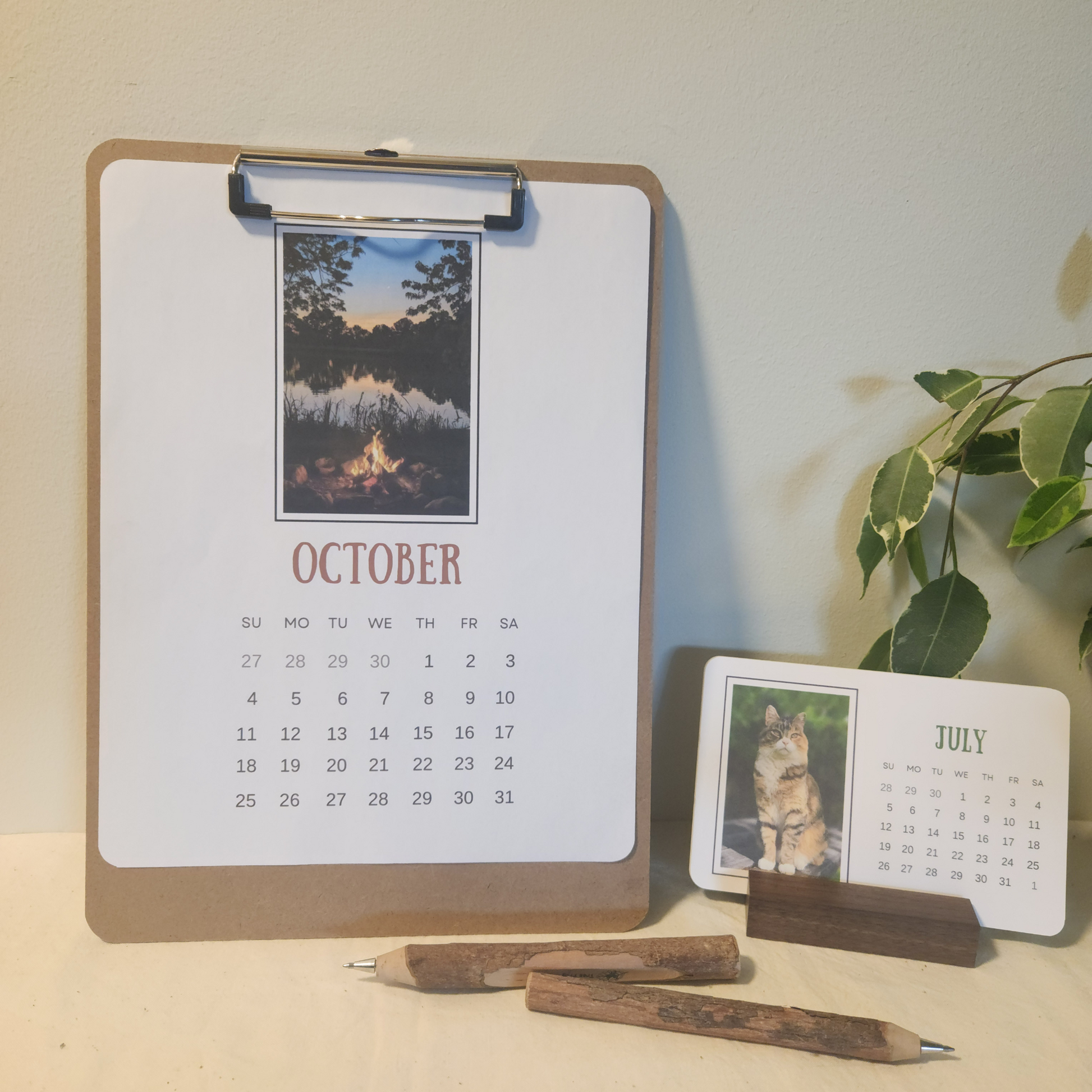 2026 Clipboard Calendar - Paws & Whiskers - Misc image 4