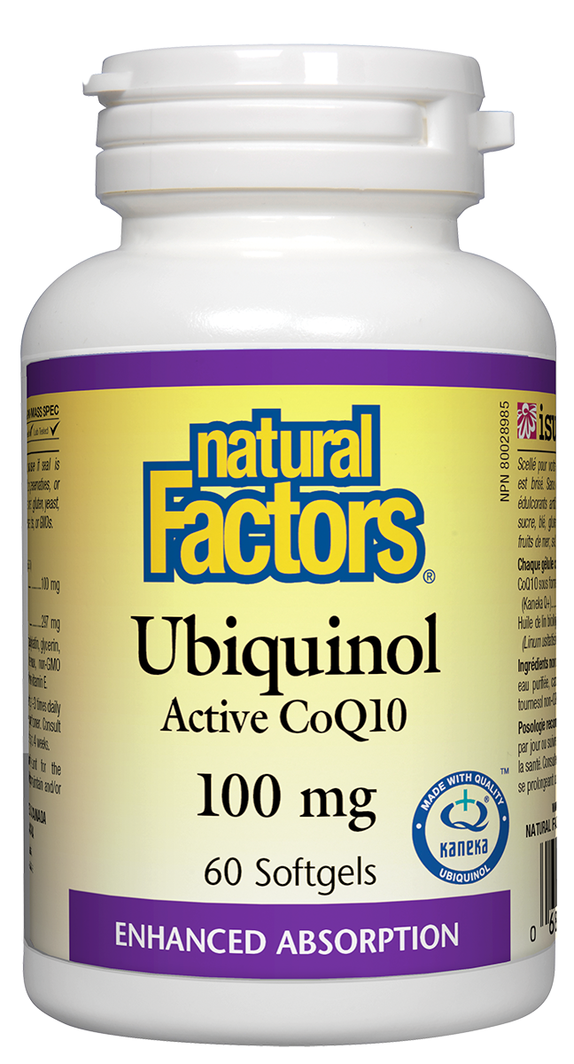Ubiquinol Active CoQ10 100 mg - Furniture image 1