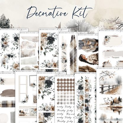 Morning Fog | Decorative Kit - Bedding image 1