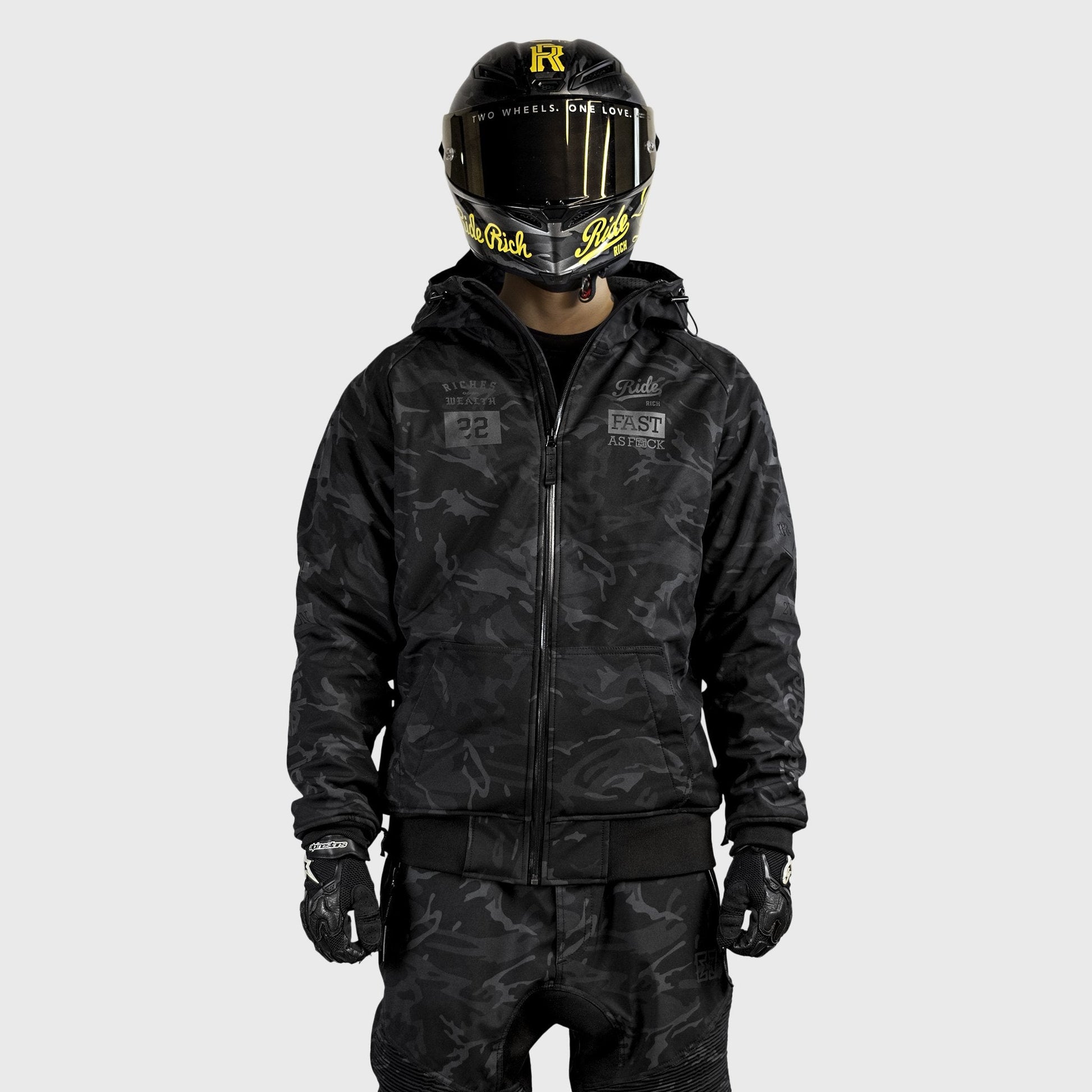 [Pre-Sale // Backorder] Regency™ Armoured Softshell Hooded Jacket {RR GP/Black Camo} - Misc image 1