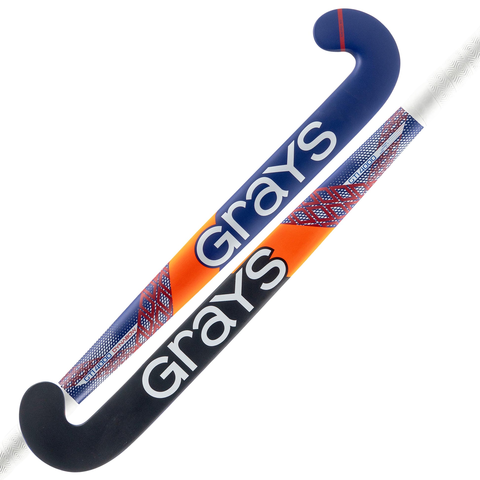 Grays GTI4000 Dynabow Indoor Composite Field Hockey Stick -  Royal/Fluo Red - Kitchen & Dining image 1
