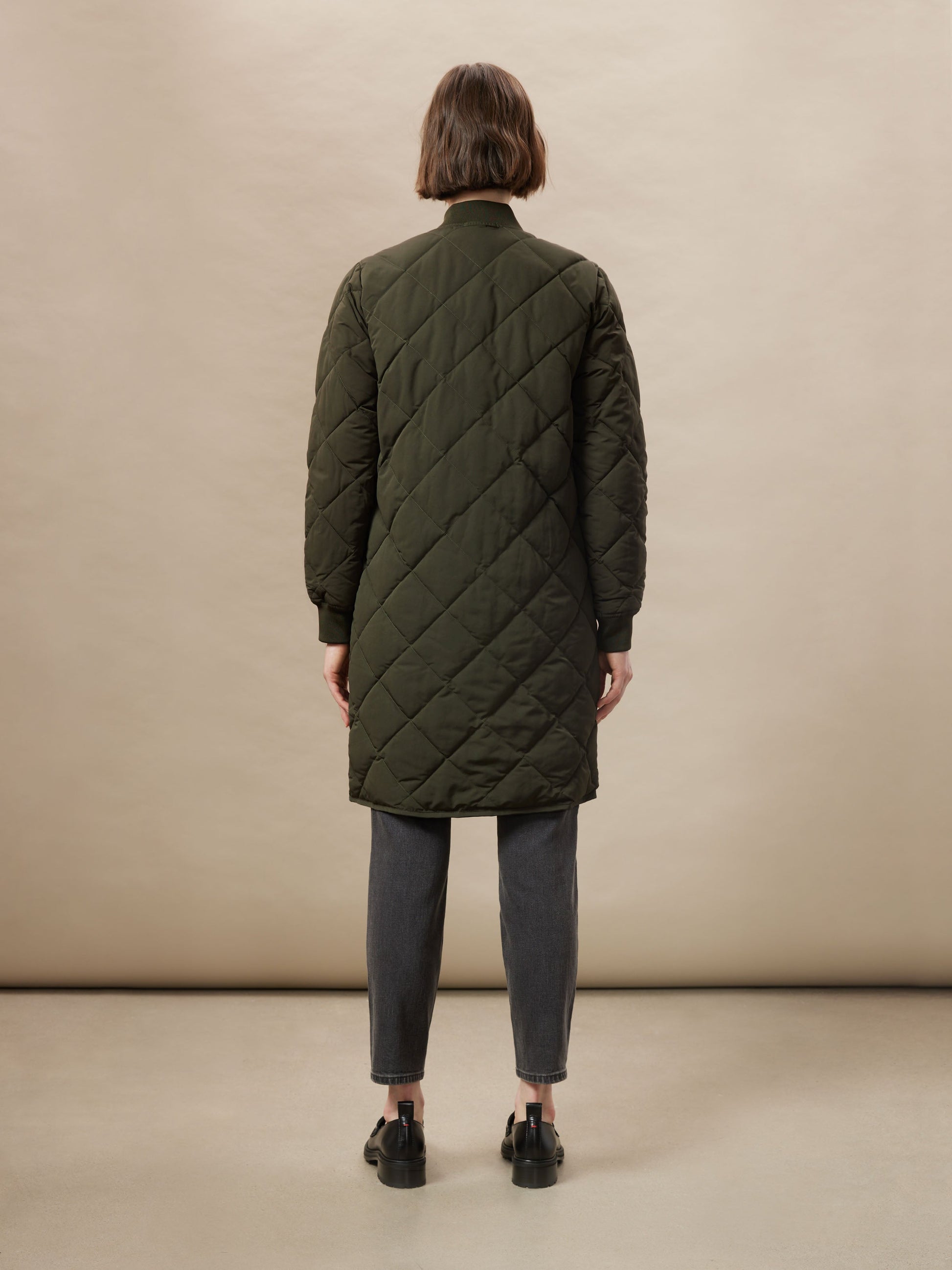 The Skyline Reversible Maxi Bomber in Rosin - Misc image 3