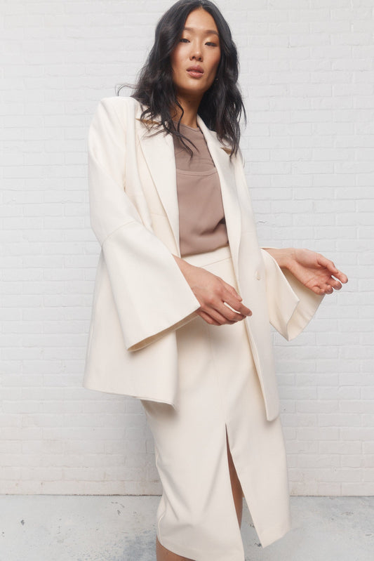 Luxanne | Veston crème - Misc image 1