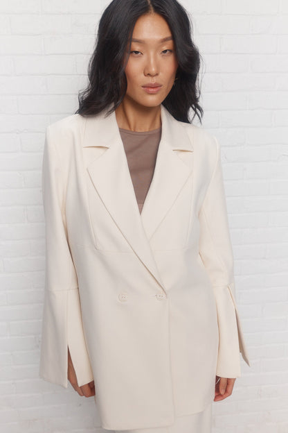 Luxanne | Veston crème - Misc image 10