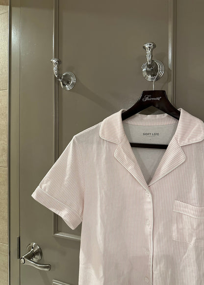 Striped Cotton Lounge Set - Misc image 7