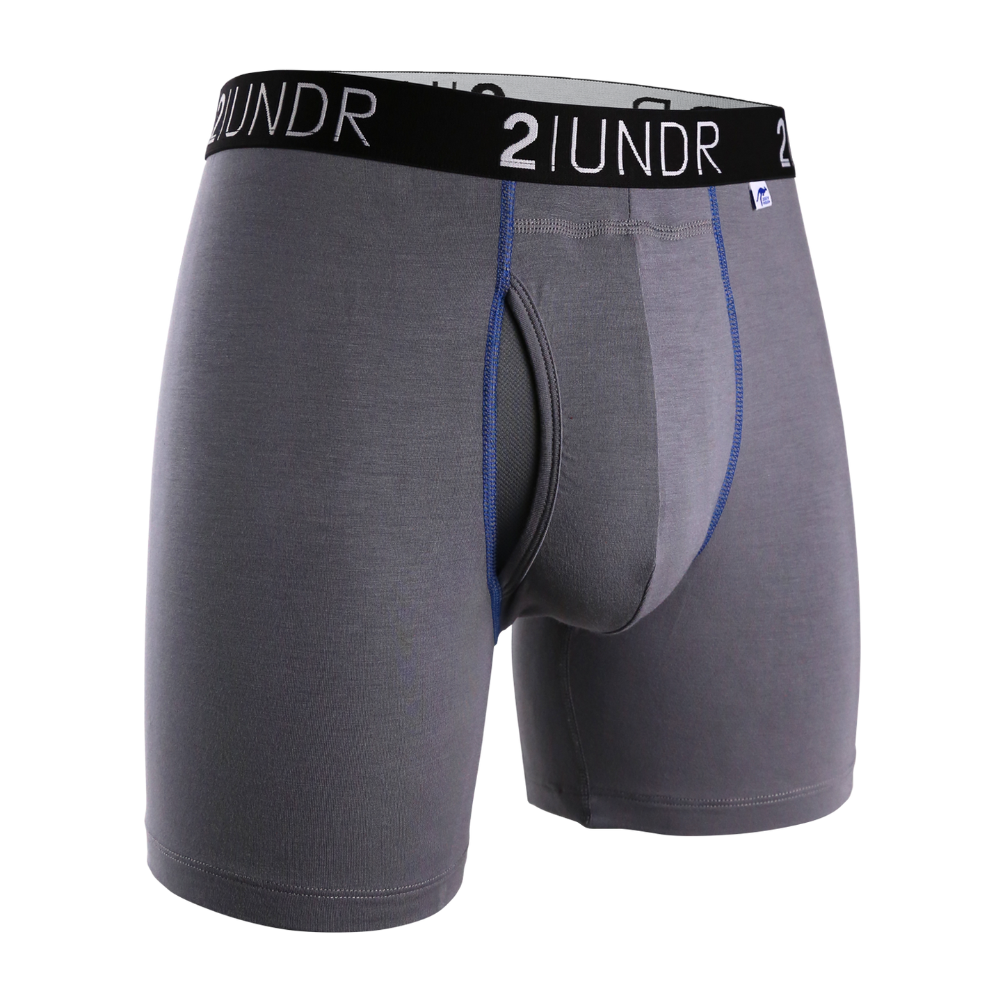 Swing Shift 6" Boxer Brief - 3 Pack Boxset - Black - Grey - Navy - Misc image 3