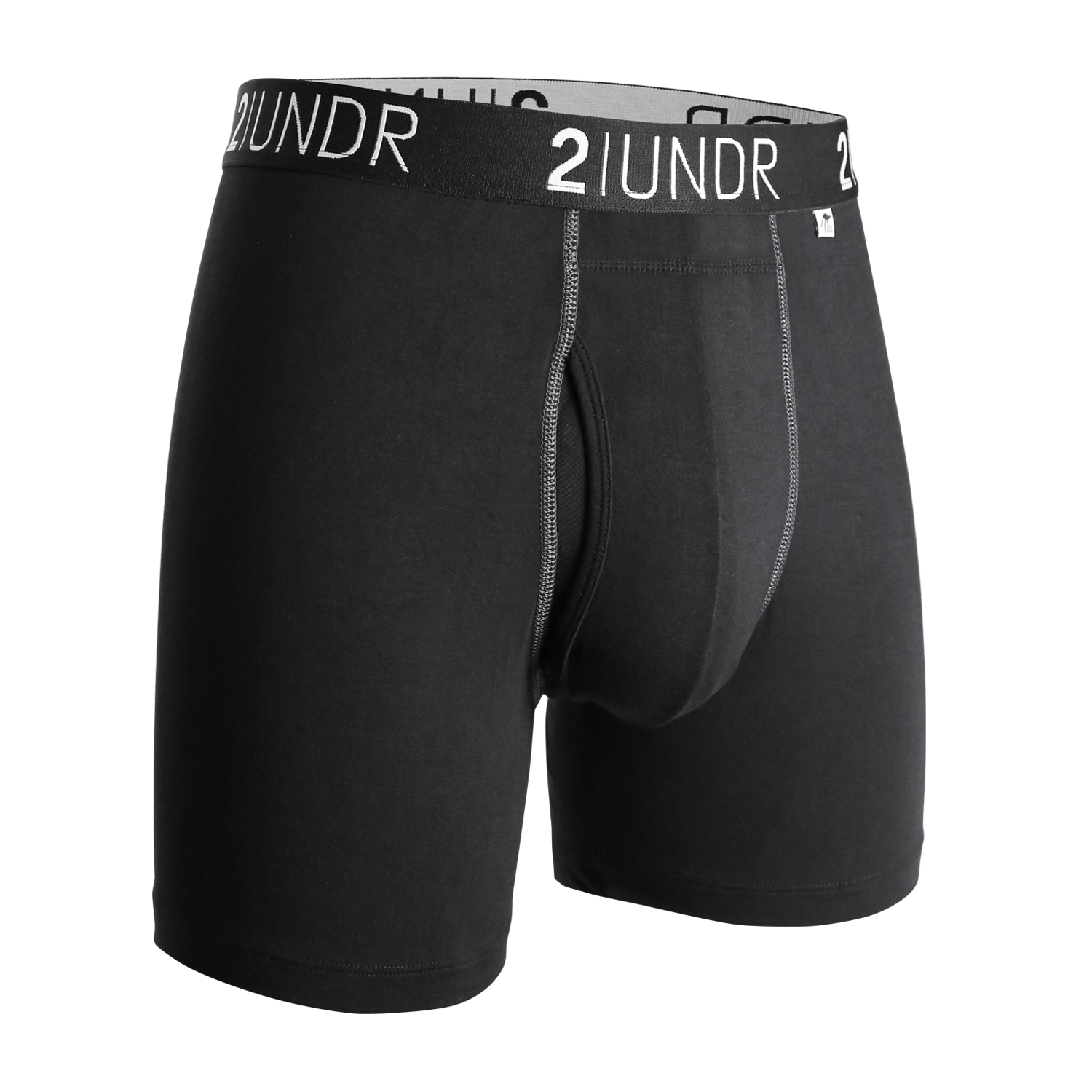 Swing Shift 6" Boxer Brief - 3 Pack Boxset - Black - Grey - Navy - Misc image 5