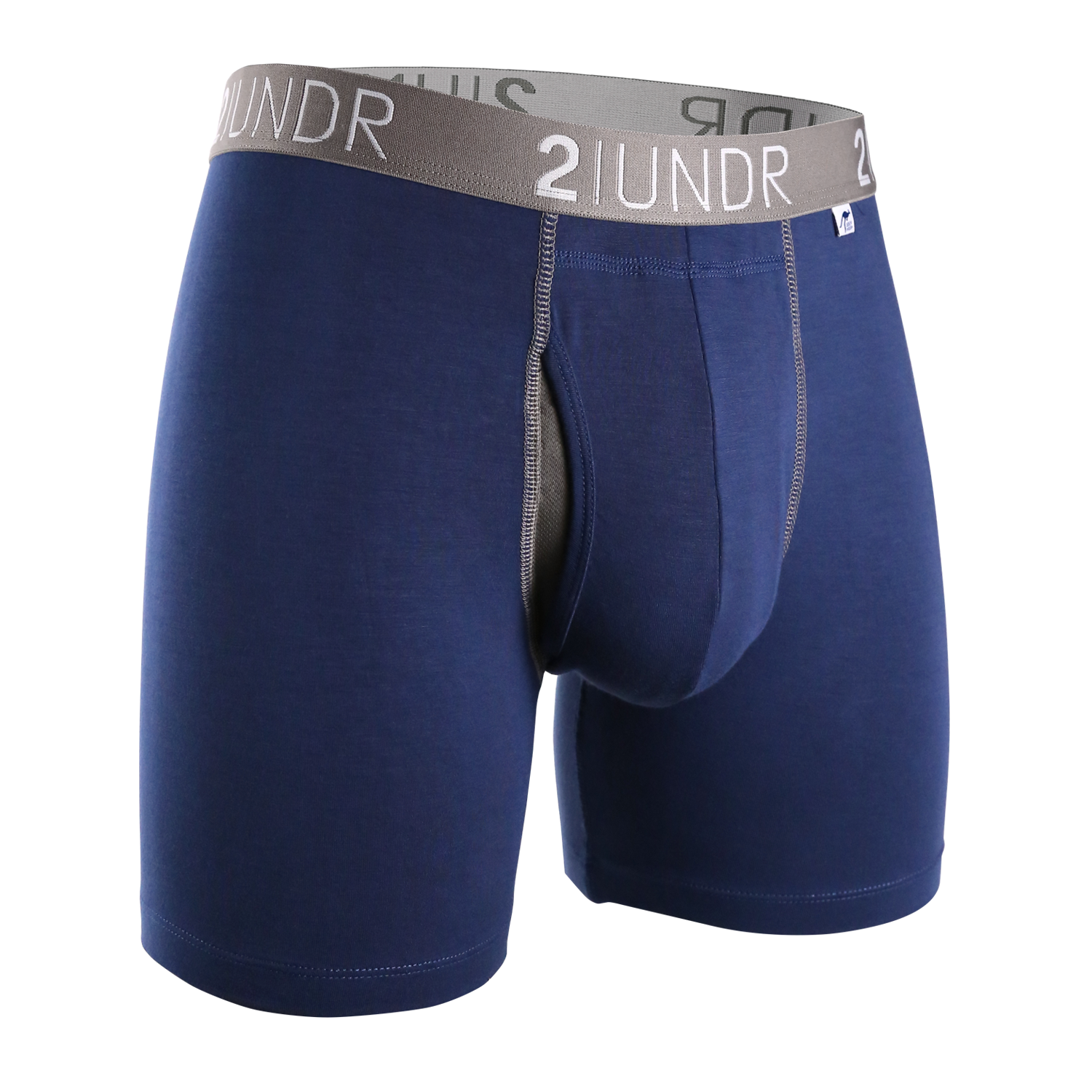 Swing Shift 6" Boxer Brief - 3 Pack Boxset - Black - Grey - Navy - Misc image 4