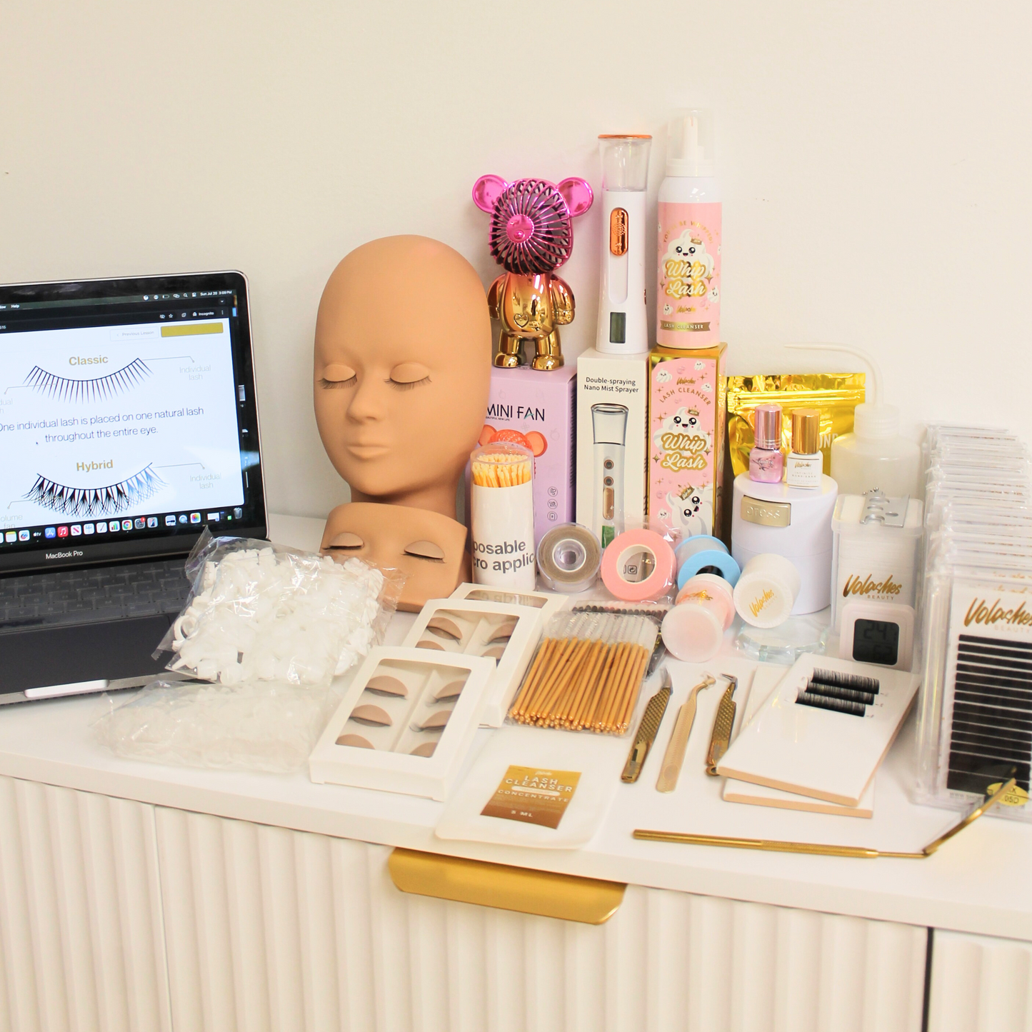Online Lash Extension Training Course & Kit - Home Decor image 2