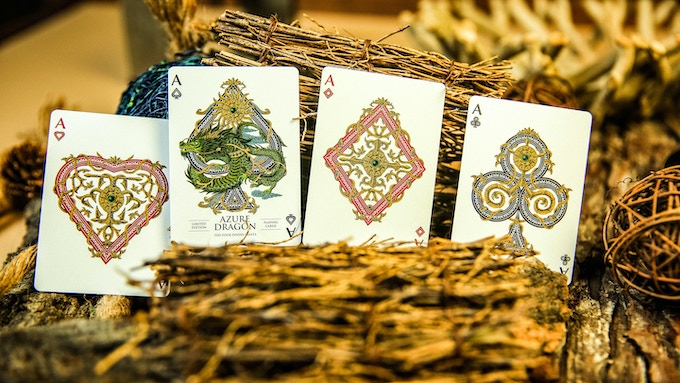 Azure Dragon Playing Cards - Kitchen & Dining image 13