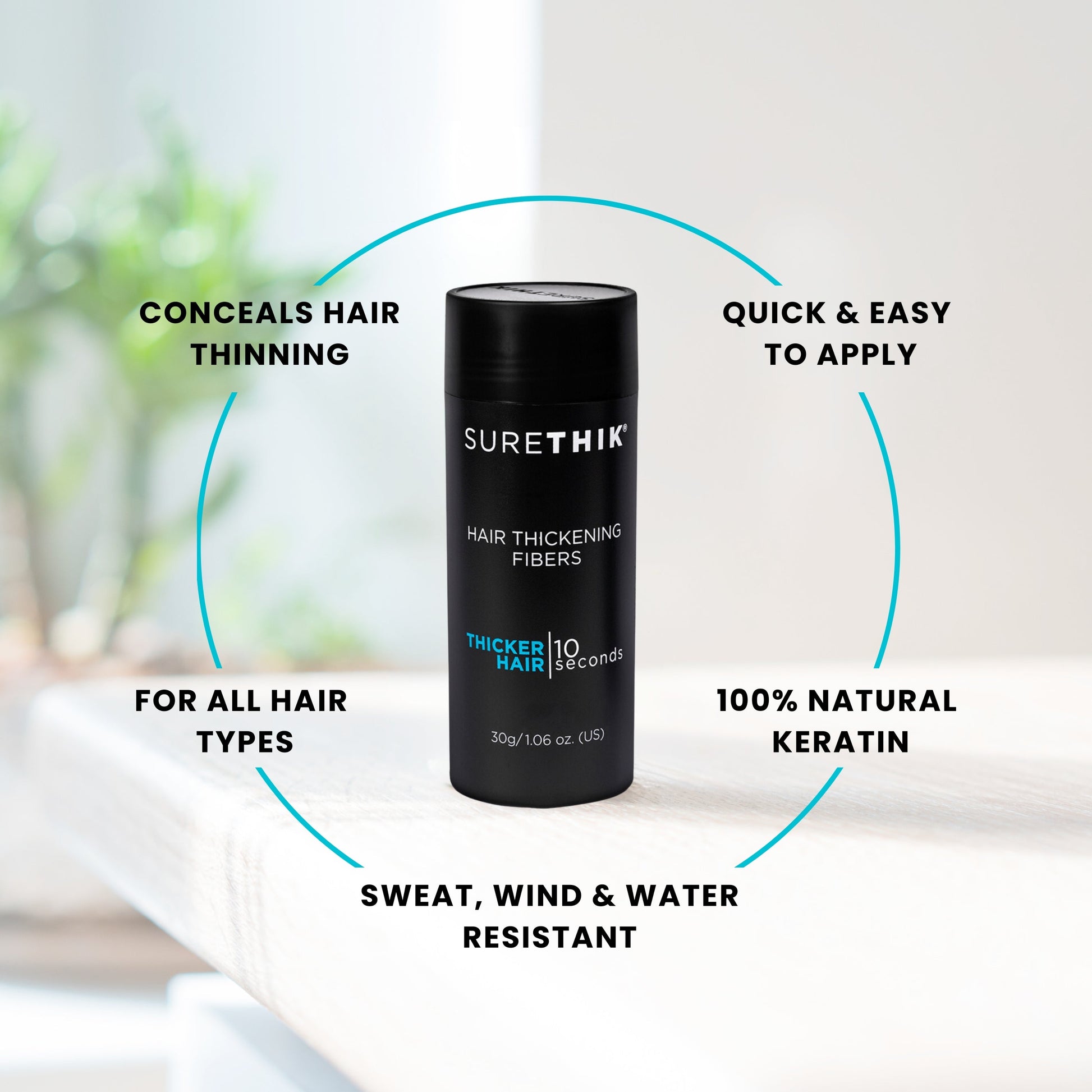 SureThik® Hair Thickening Fibers (30g / 1.06oz) - Beauty image 2