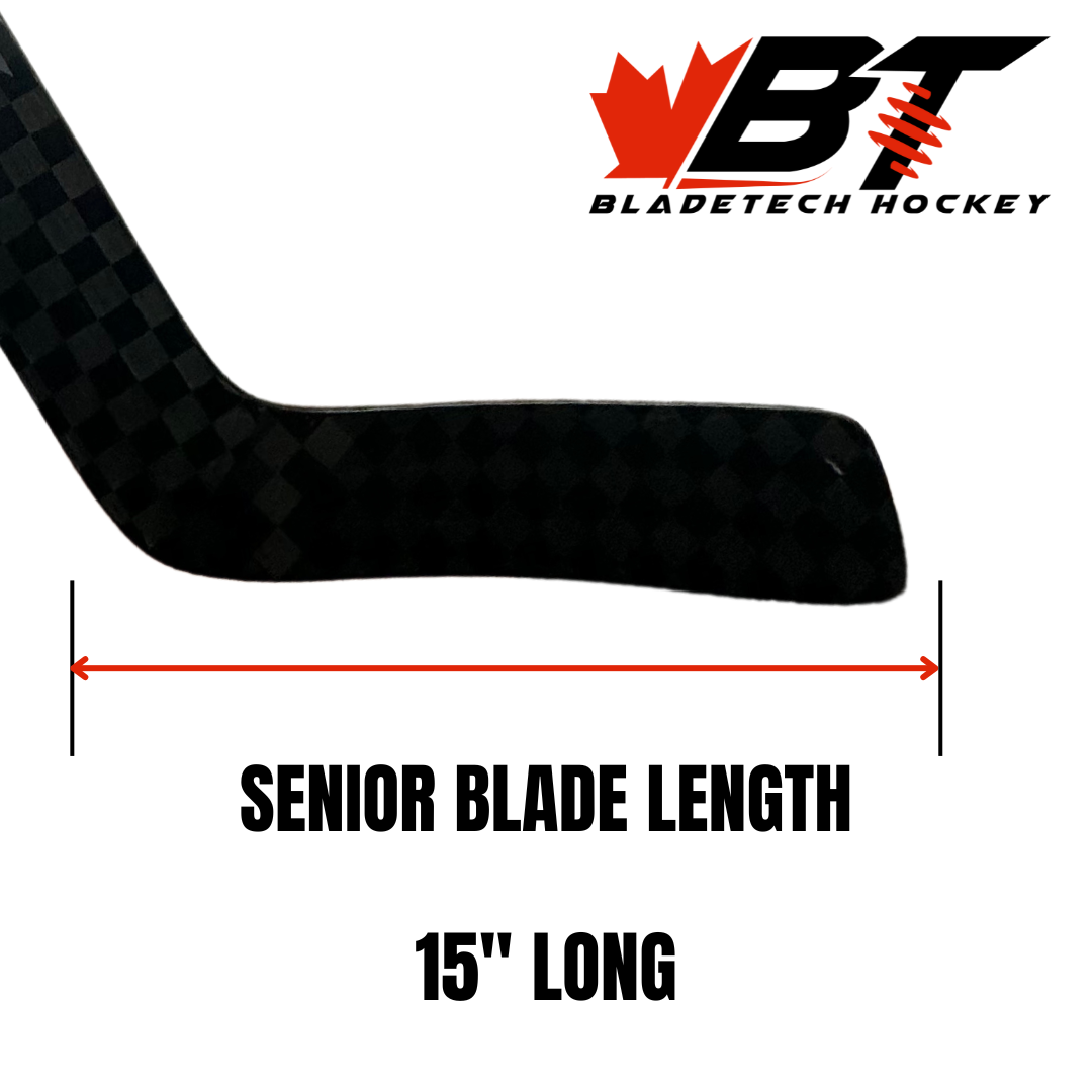 Bladetech Blacked Out Goalie Stick - Senior - Furniture image 4