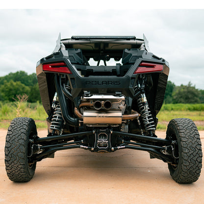2020-2025 Polaris RZR Pro XP/XP4 Turbo Center Exit Sport Pro Dual Tip Muffler - Misc image 5