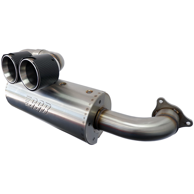 2020-2025 Polaris RZR Pro XP/XP4 Turbo Center Exit Sport Pro Dual Tip Muffler - Misc image 3