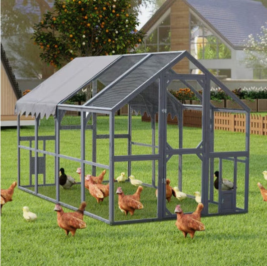 Outdoor Chicken Coop Fence - Misc image 1