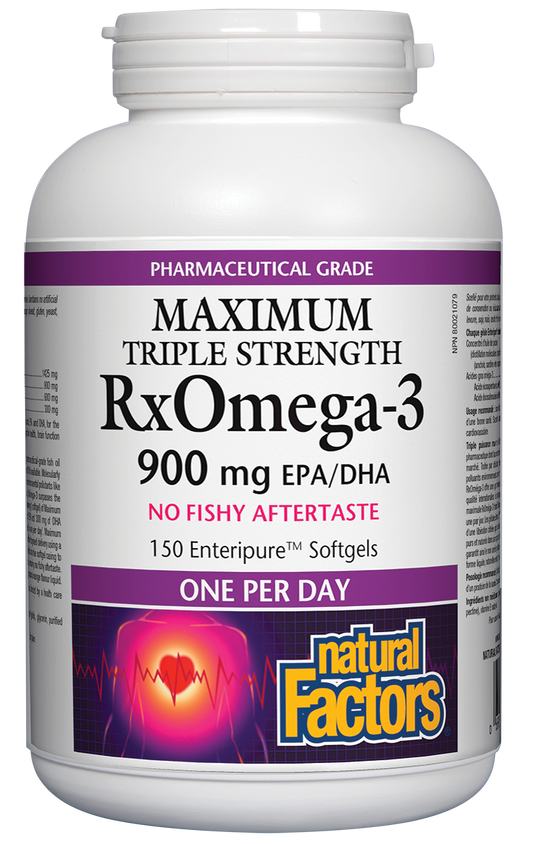 RxOmega-3 Maximum Triple Strength 900 mg - Kitchen & Dining image 1