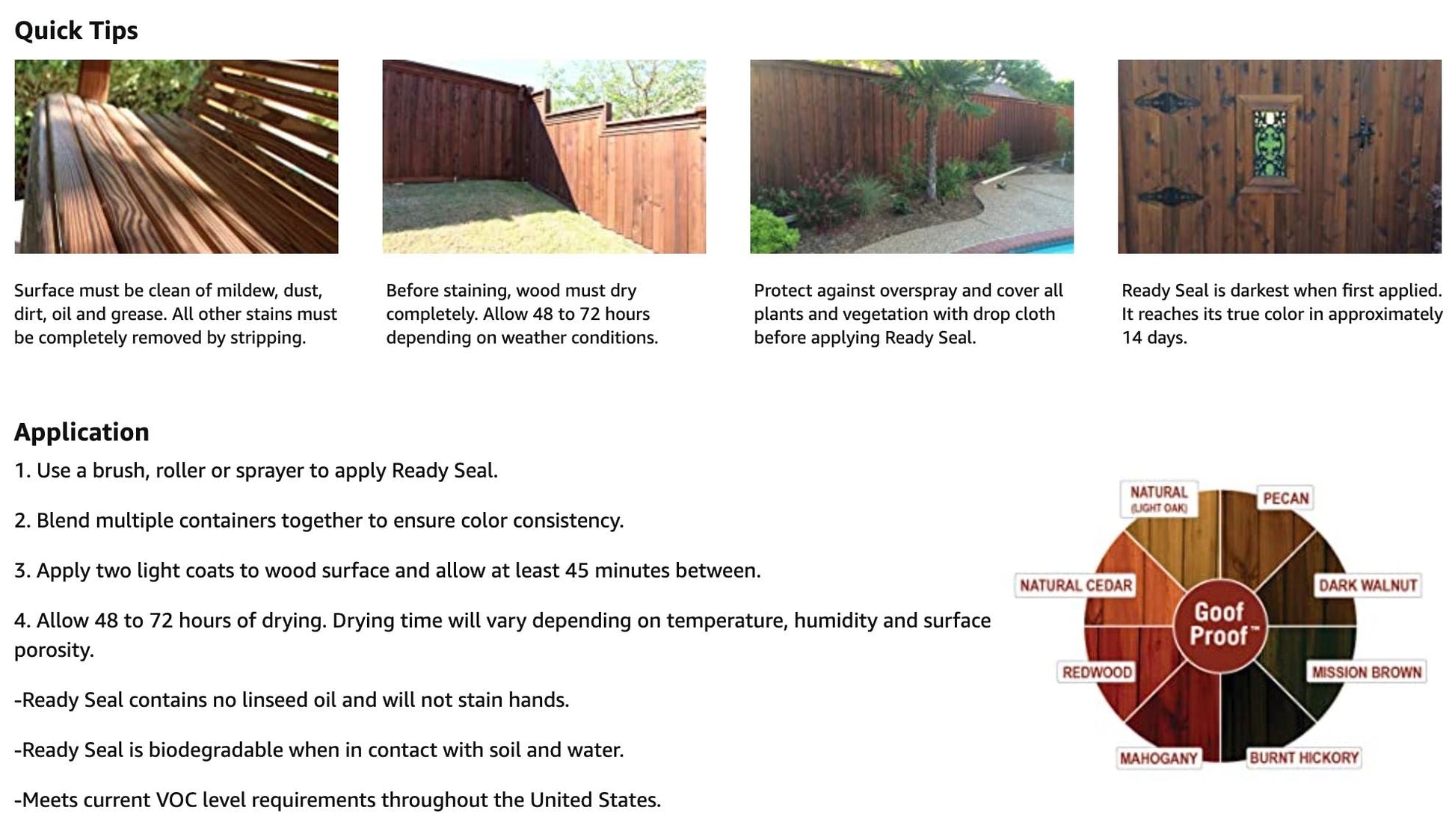 Ready Seal Exterior Wood Stain Sealer, 5 Gallon Pail - Apparel image 6