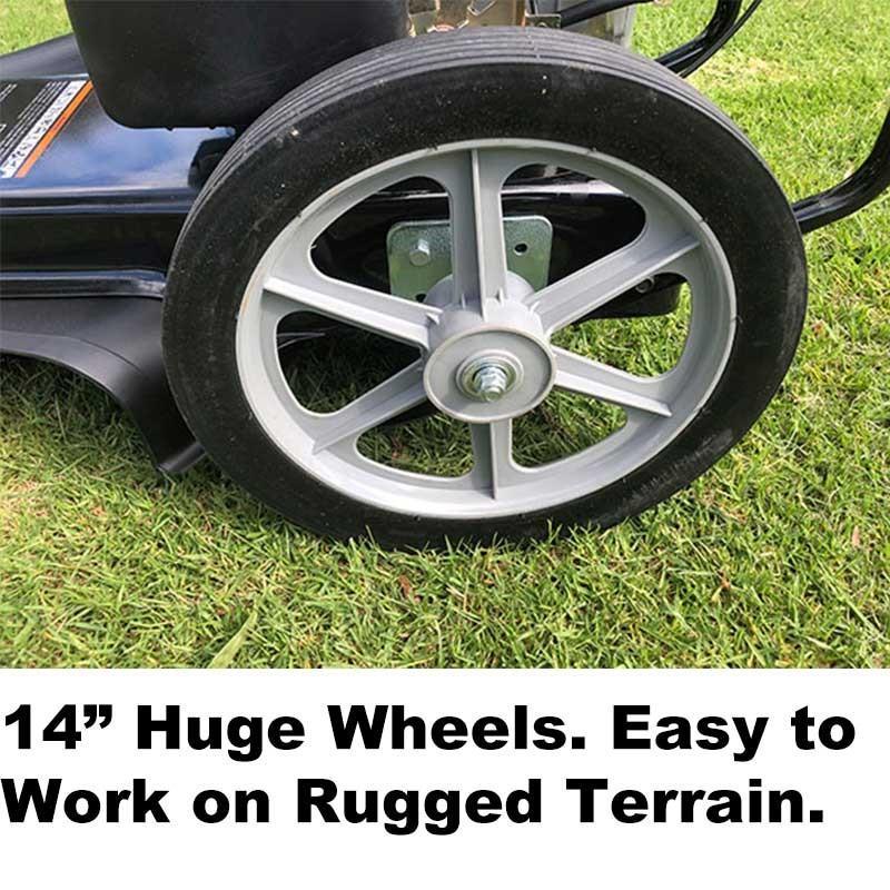 175CC 22" Walk Behind Push String Trimmer Mower BM11112 - Apparel image 13