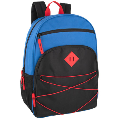 17-inch Multi Pocket Bungee Backpack - 5 Colors - Accessories image 8