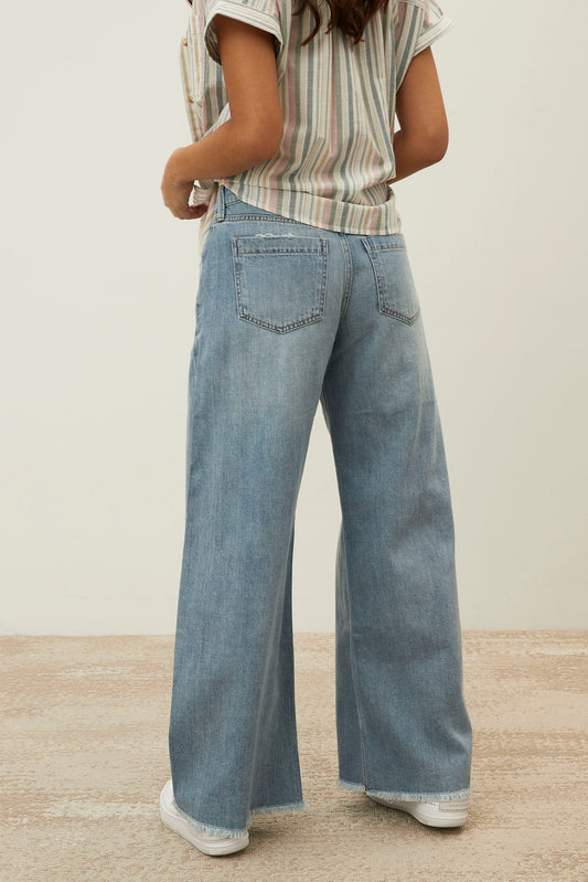 High Rise Linen Palazzo Jean - Misc image 1