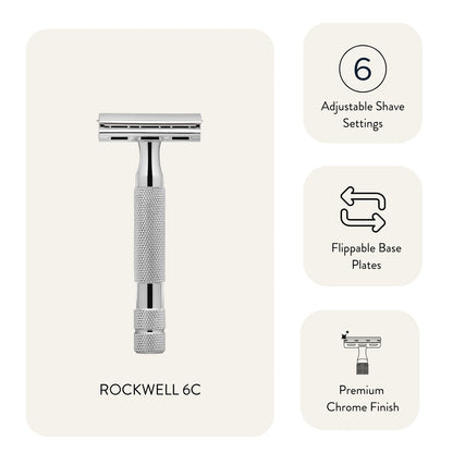 Rockwell 6C Adjustable Chrome Razor - Misc image 16