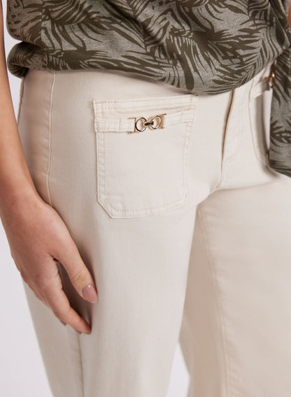 Cropped High-Rise Jeans - Jeans image 2