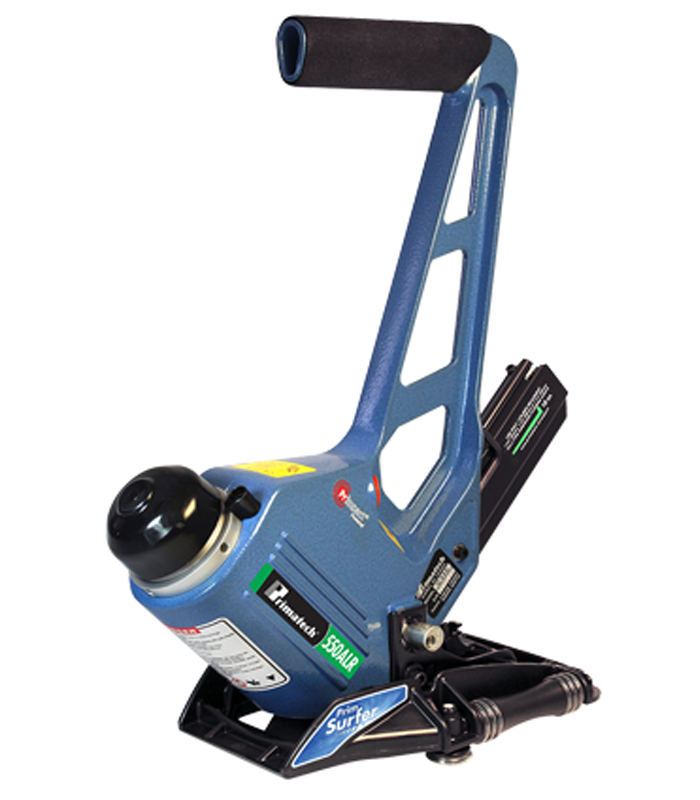 PRIMATECH Q550ALR 18ga Adjustable Flooring Nailer - Furniture image 1