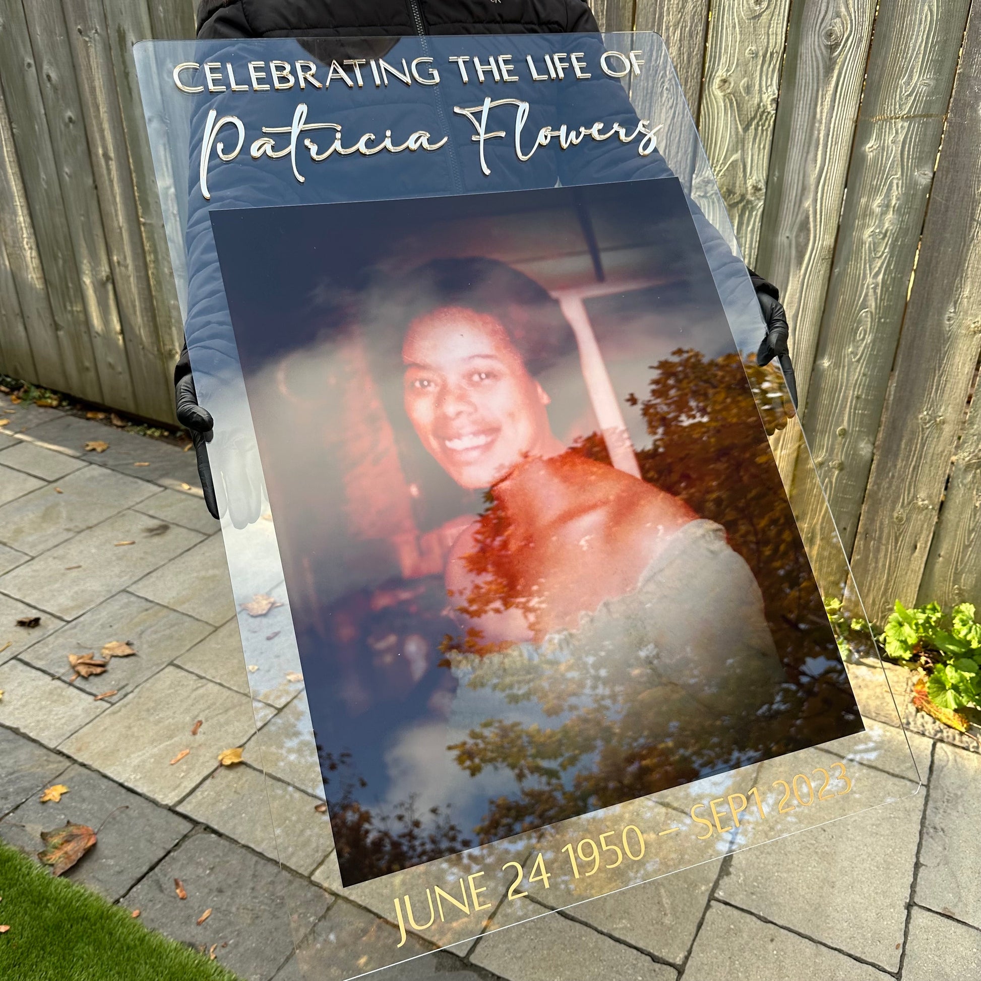 In Loving Memory Photo  Acrylic Plaque - Accessories image 6