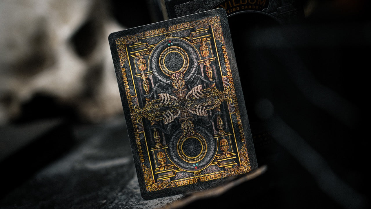 Devildom Dark Evil Playing Cards - Jewelry image 9