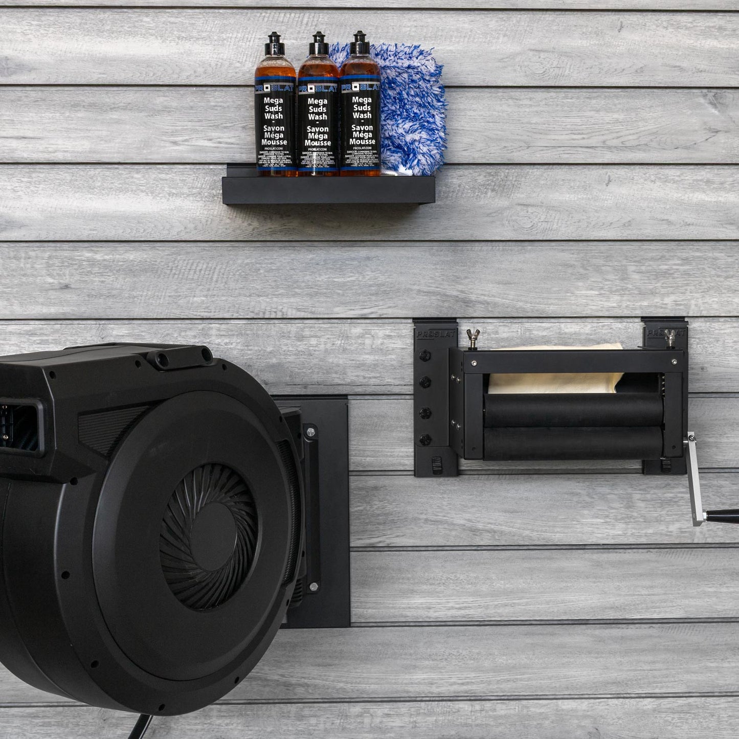 Mega Suds with Mitt, Wringer &  Hose Reel – Utility Bundle - Misc image 2