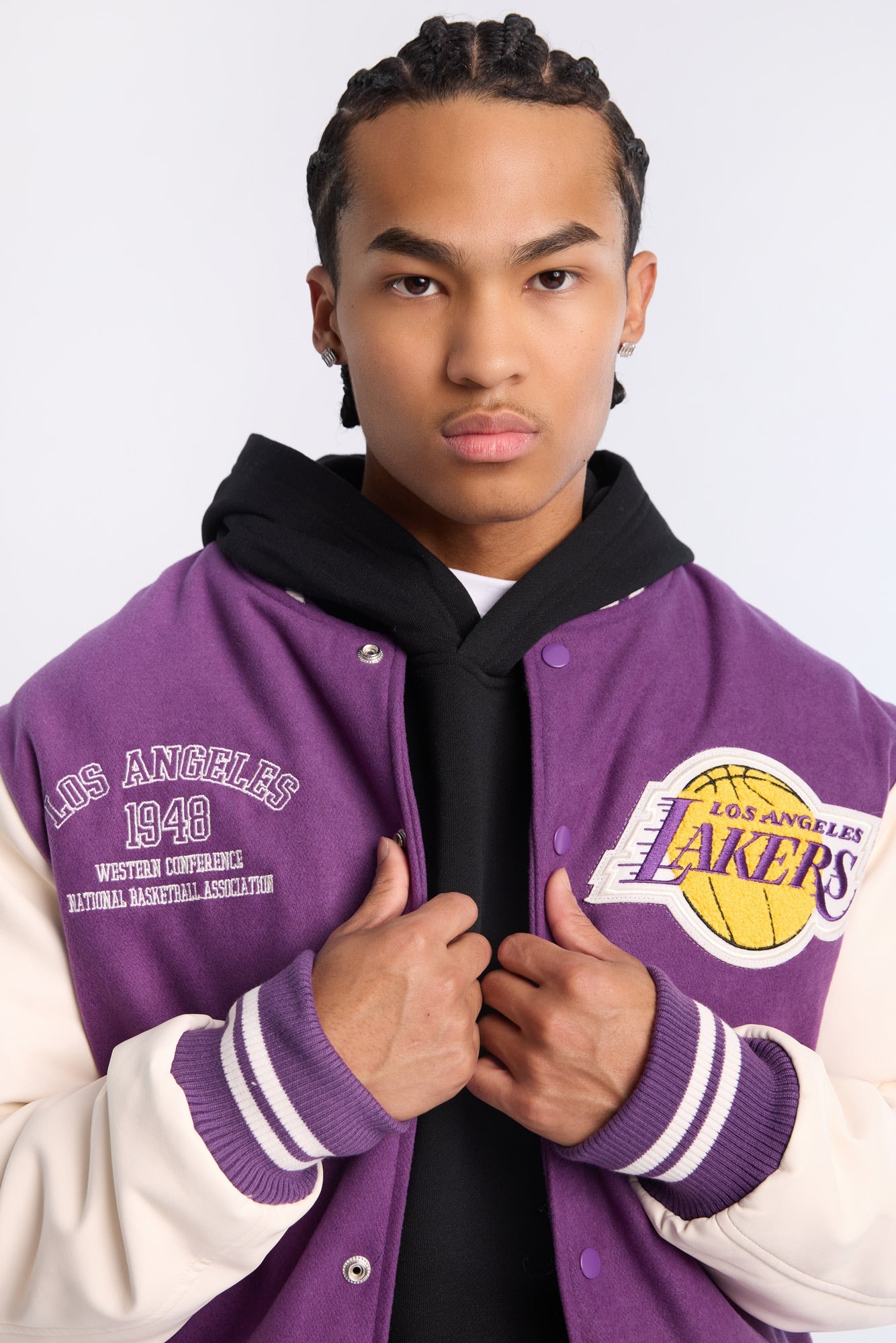 Los Angeles Lakers Varsity Bomber Jacket - Misc image 3