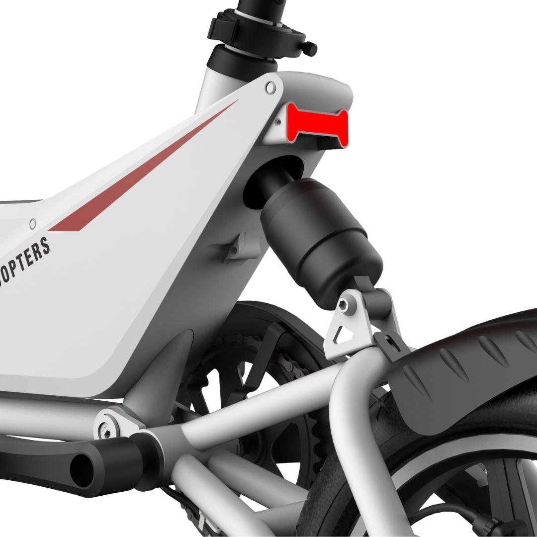 Gyrocopters Frost Electric Bike for Adults & Teens | UL2849 Safe Folding Ebike | 350W Brushless Motor | 14inch Tire Compact Bike | Speed upto 25 km/h (15.5 m/h) | 36V Battery | Long Range PAS up to 60 km (37 miles) | GPS tracker - Apparel image 12